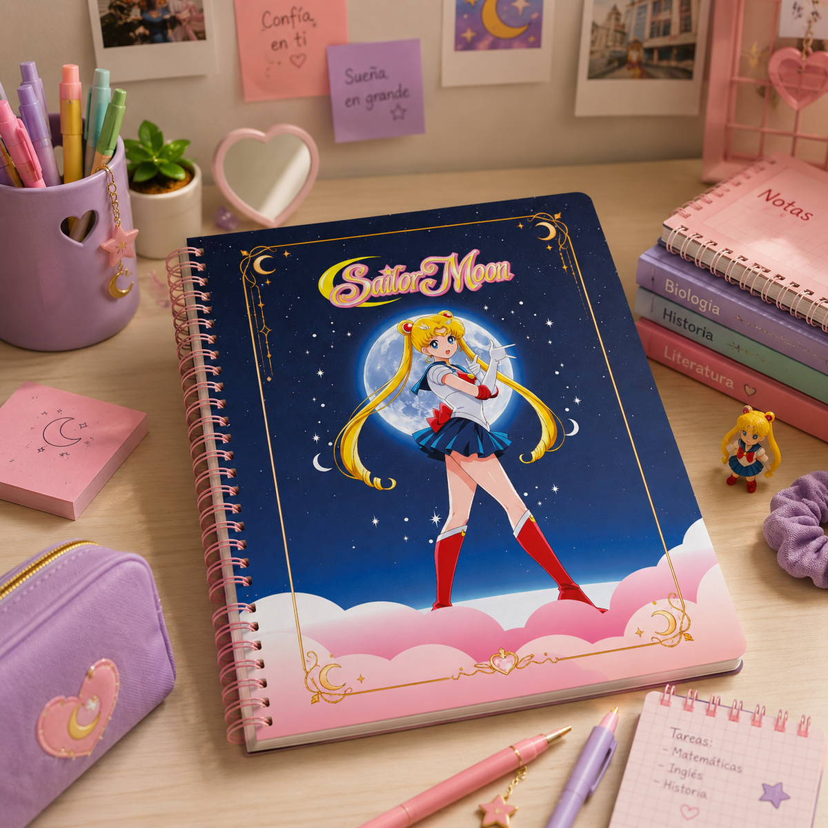 Planner Digital DESCARGABLE Sailor Moon