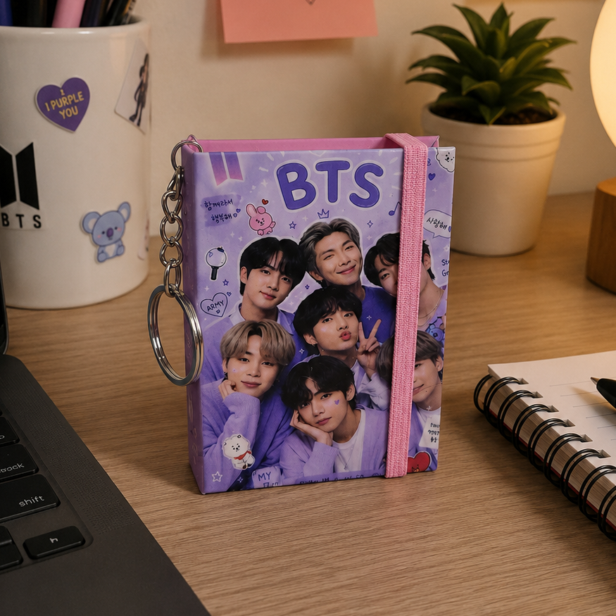 Mini libreta llavero 