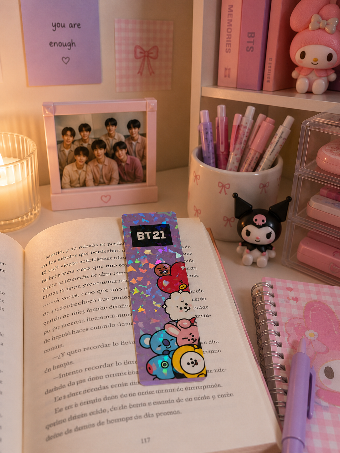 Marcapaginas BT21 